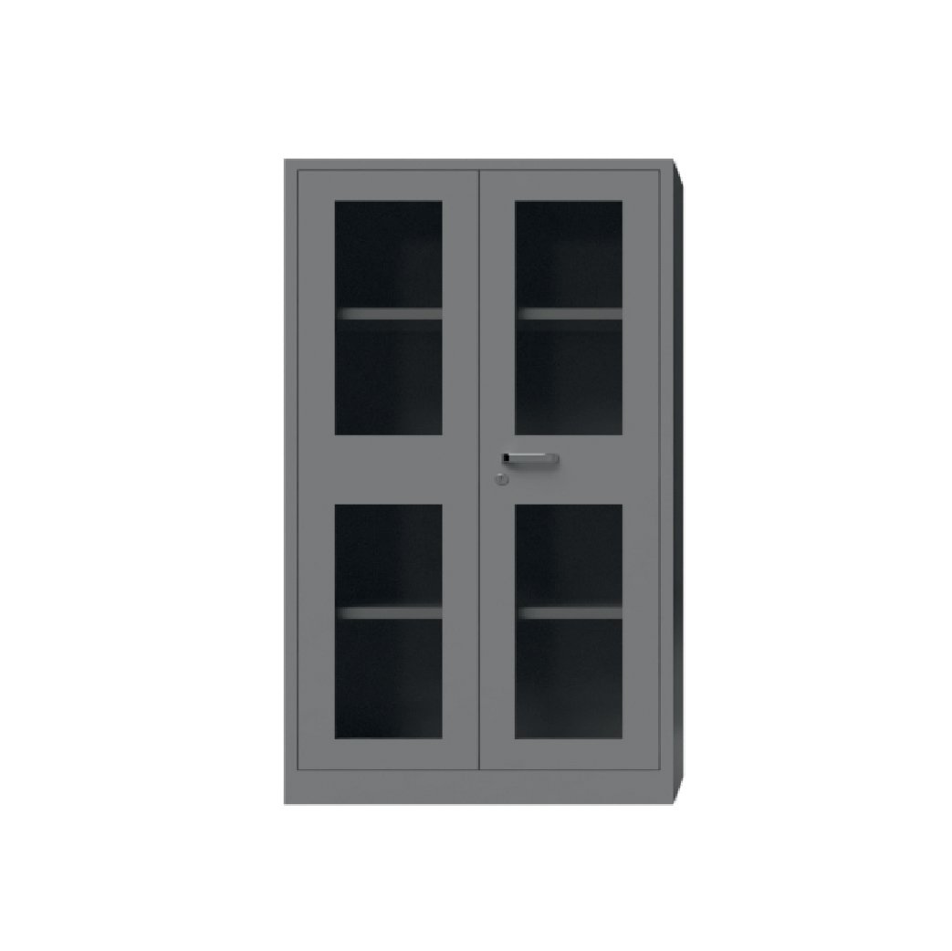 1-15 Glass Door Almirah (OSA 557) - Image 1