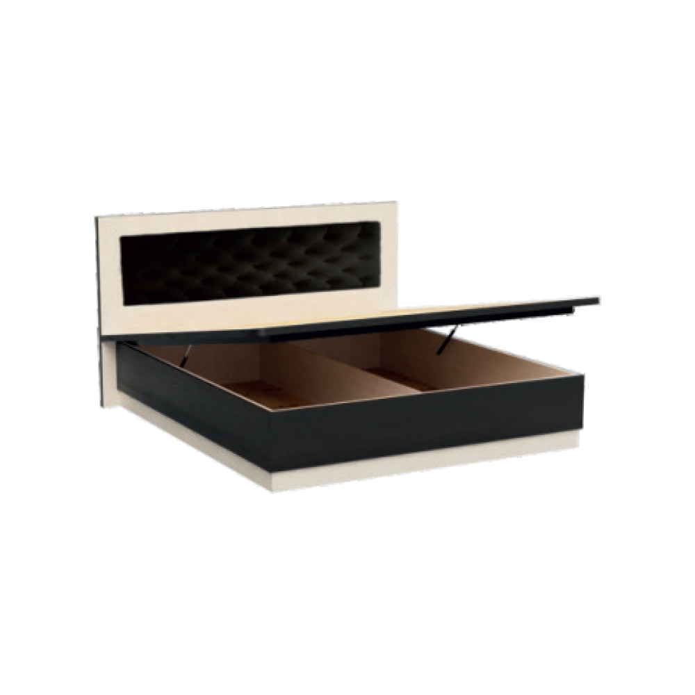 HBU 101 BED WITH HYDRAULIC BOX STORAGE (HBU- 101) - Image 1