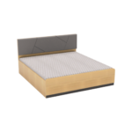BED WITH MANUAL BOX STORAGE (HBU-103)