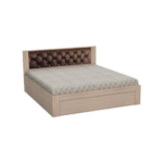 BED WITH MANUAL BOX STORAGE (HBU-104)