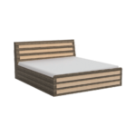 BED WITH MANUAL BOX STORAGE (HBU-107)